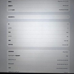 iPad  Pro 11（セルラーモデル 、SIMフリー）＋magickeyboardの画像