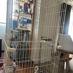 猫用ゲージ(二段)の画像