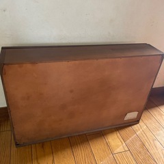 塩川光明堂 カルトーネ AL-A  ガラスケース コレクションケース 背面ミラー付き ケース ディスプレイ キャビネット ショーケース 木枠 レトロ インテリア   の画像