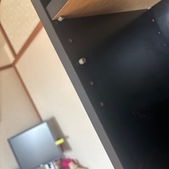 カラーボックス　黒の画像