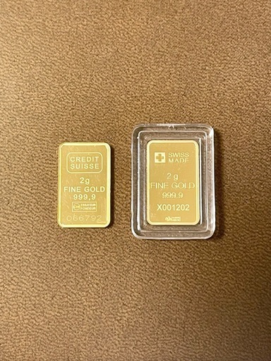 K24 リバティインゴット　2g