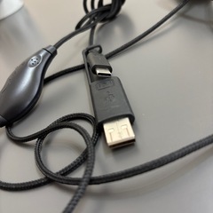 ELECOM ヘッドセット　マイク付きの画像