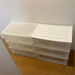 衣装ケース　2個の画像