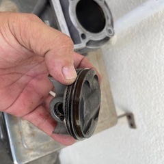 シグナス　63mmSDアルミセラミックシリンダー ピストン　の画像