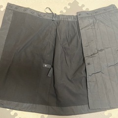 キルティング　ラップスカートの画像