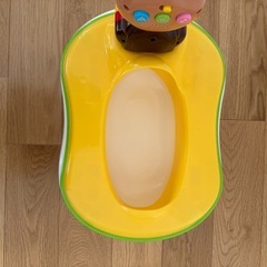 美品　アンパンマン　トイトレ　補助便座　ステップつき付きの画像
