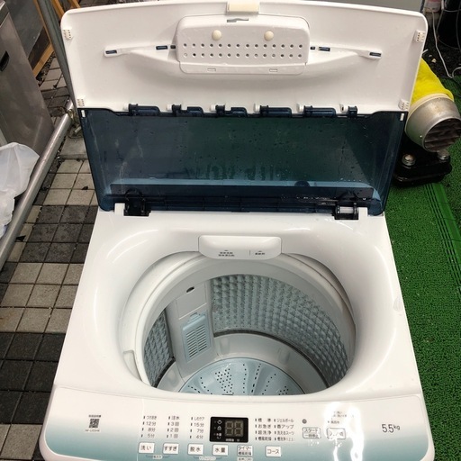 2022年製　ハイアール　全自動電気洗濯機　5.5kg 　JW-U55HK  ST