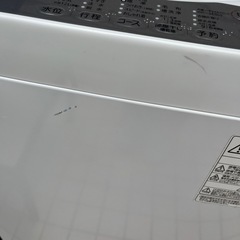 TOSHIBA 5kg 洗濯機　AW-5G6 2019年
 の画像