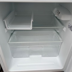 ニトリ　2ドア　ノンフロン　冷蔵庫　90L BR2C01WH 2024年製の画像