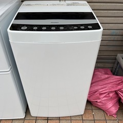 ハイアール洗濯機　2020年製　4.5kg 全自動洗濯機の画像