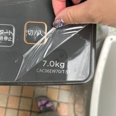 洗濯機　comfee CAC06EW70 2024年製の画像