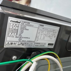 洗濯機　comfee CAC06EW70 2024年製の画像