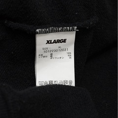 XLARGE ブラック パーカー XLの画像