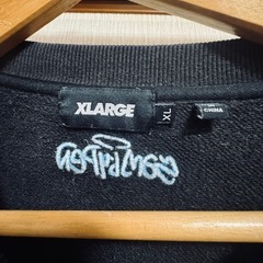 XLARGE ブラック パーカー XLの画像