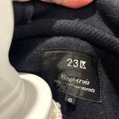 23区ダッフル紺の画像