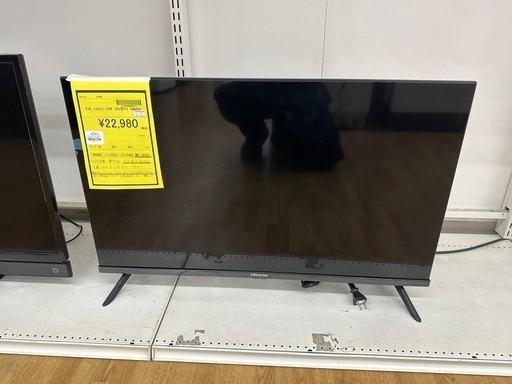 【ドリーム川西店御来店限定】☆ジモティー見たよ♪割引☆ハイセンス　32型TV  32A30H  2023年製／クリーニング済み【2125560000000471】