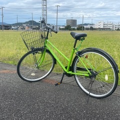 27インチ あさひ アフィッシュS ママチャリ 自転車の画像