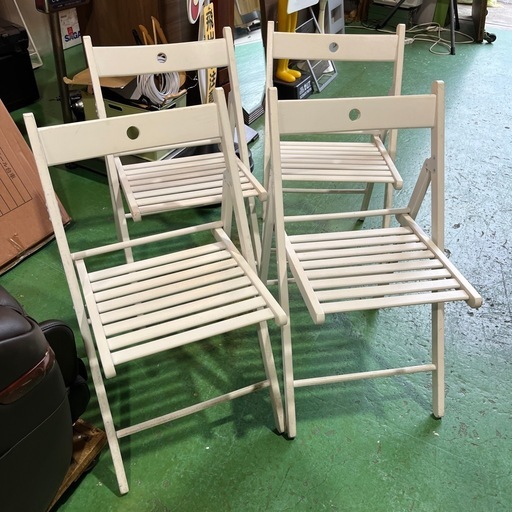 IKEA FRÖSVI】フロースヴィ 椅子 チェア 最も安い 折りたたみ椅子 木製