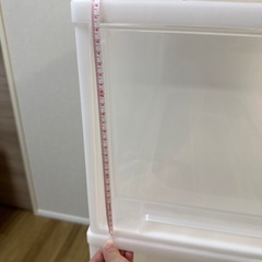 衣装ケース4つ　【本日中に取りに来ていただける方いくらでも大丈夫です】サイズ幅39高さ29奥行74写真参照　   の画像