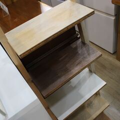 【川崎市宮前区リサイクルオフ】FLANGE　PLYWOOD　ハシゴシェルフ　ヴィンテージ調の画像