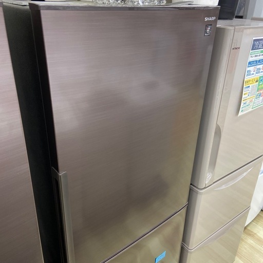 SHARP 280L冷凍冷蔵庫【リサイクルフカツ岡崎倉庫店】251018SM-16