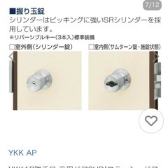 勝手口どあドアの画像