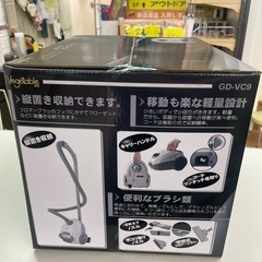 ☆ドリーム荒牧店☆ジモティー割引有☆【クリーニング済み】ベジタブル/紙パッククリーナー/GD-VC9W/未使用品の画像