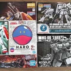 限定ガンプラ、ハロプラ、オリジン他の画像