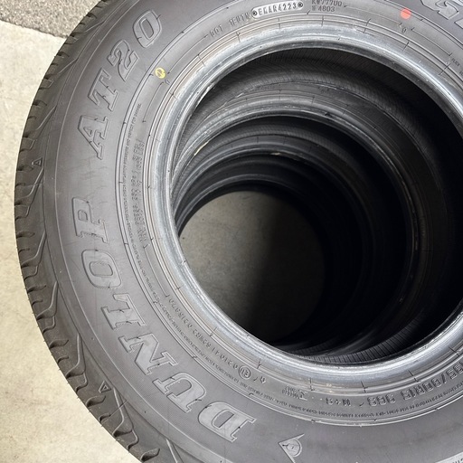 195/80R15 4本セット　ジムニーシエラ　新車外し