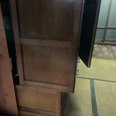 古い収納タンス　棚の画像