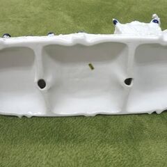 陶器 馬車 置物 幅40㎝ 高さ23㎝ 奥行16㎝ 台湾製 西岡店の画像