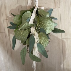 ドライフラワー 壁飾り 　手作りの画像