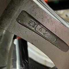 スパイクタイヤ　ホイール付き　4本セット　日産ノート使用の画像