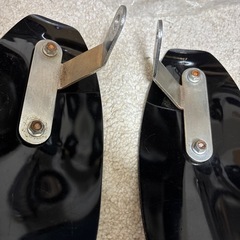 バイク用ナックルガードとバイクミラーのセットの画像