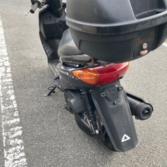 オイル交換済み！実働！シグナスX 1型　SE12J リアボックス付き！の画像