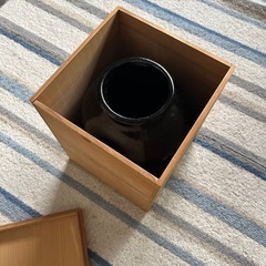 薩摩朝日堂さん苗代川焼の花瓶の画像