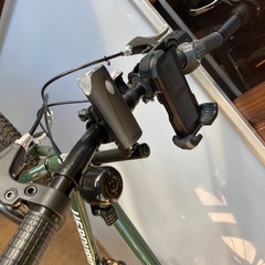 【美品】VERDURA自転車26インチ（緑）の画像