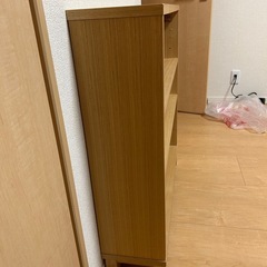【お譲り先きまりました】お返事できず申し訳ありません。　無印良品　棚の画像