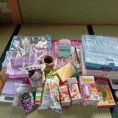 小鳥（文鳥など）飼育ゲージなどの用品一式の画像