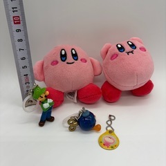 ガチャガチャ　カービィー　スーパーマリオの画像