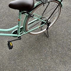 アサヒ 自転車 カゴ付き 取り外し可能の画像
