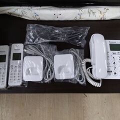 超超極上美品　(未使用に近いレベル)　子機2台　撃退迷惑電話機能搭載　パナソニック　固定電話　子機　電話　スマホ の画像