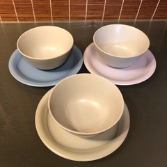 美品 IKEA イケア 食器11点まとめて +おまけプレート3枚の画像