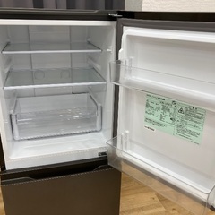 【安心の1年動作保証付き】AQUAの2ドア冷蔵庫の画像