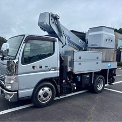 三菱ふそうキャンター 高所作業車/アイチ製/SB10A/訳あり/部品どりにもの画像