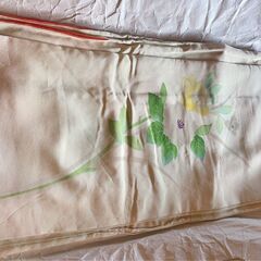 未使用品しつけ糸つき 訪問着(花柄)七五三お母様にもの画像