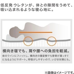 ★未使用品★ニトリ じんわりフィットする低反発敷布団 F2203) 商品コード 7544953の画像