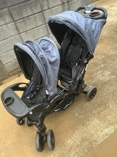 カトージ　2人用ベビーカー