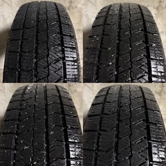 B-47 タイヤ 中古 BRIDGESTONE STUDLESS BLIZZAK  VRX2 155/65R14の画像