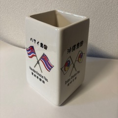 沖縄有名シーフード店サムズの陶器の画像